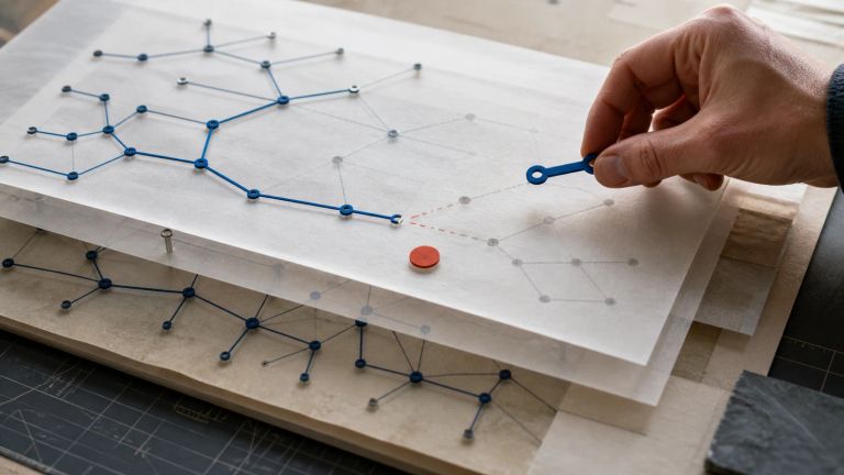Un connecteur retiré interrompt un chemin de distribution pourtant intact.
