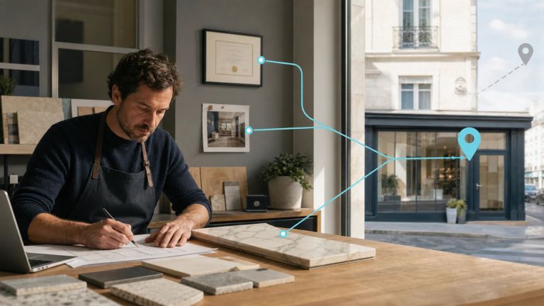 Des preuves matérielles sont rattachées à un établissement et à son territoire.