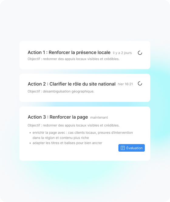 Pilotage - Agence Web Exodream